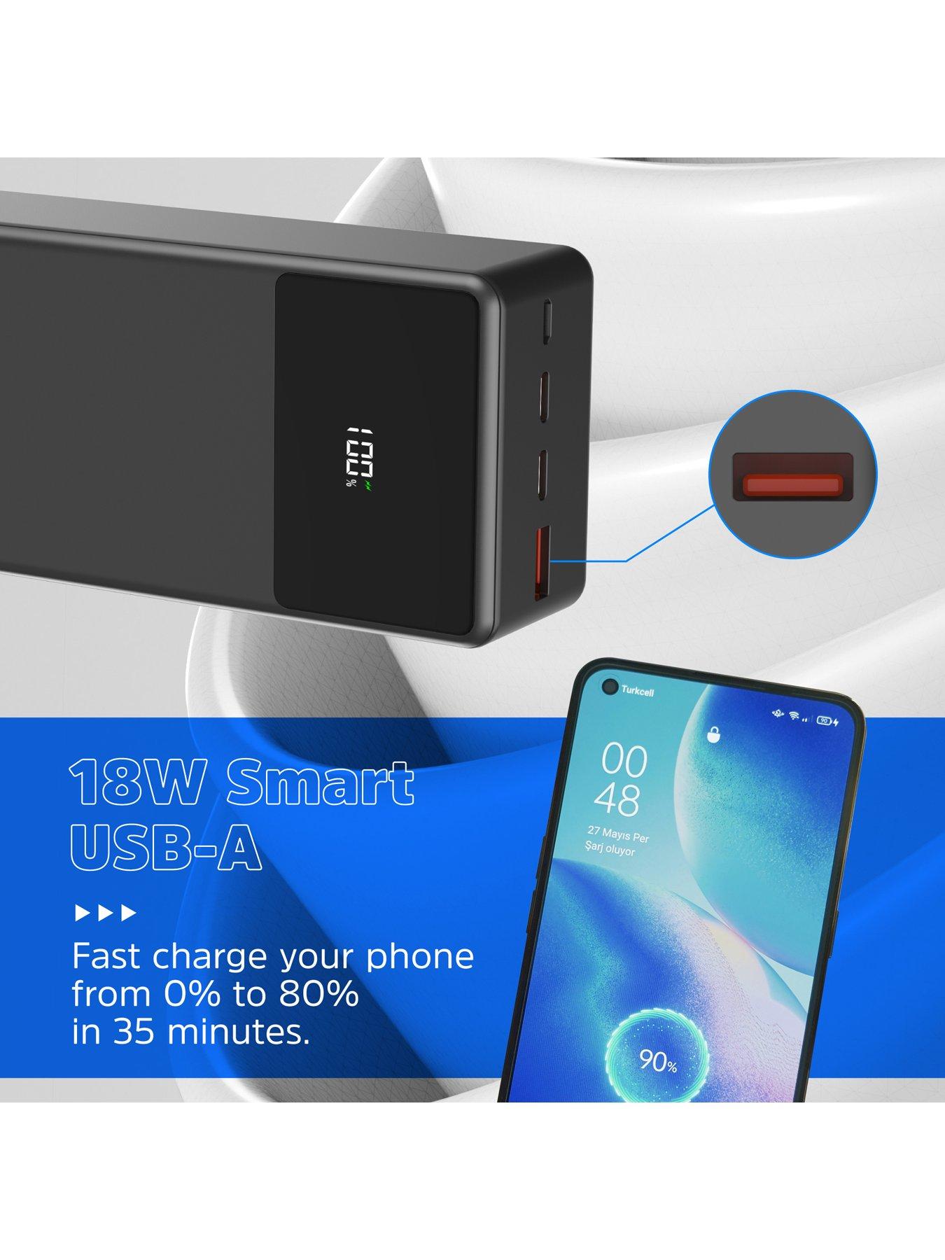  image of energizer-27mah-usb-c-pd-65w-notebook-power-bank-black