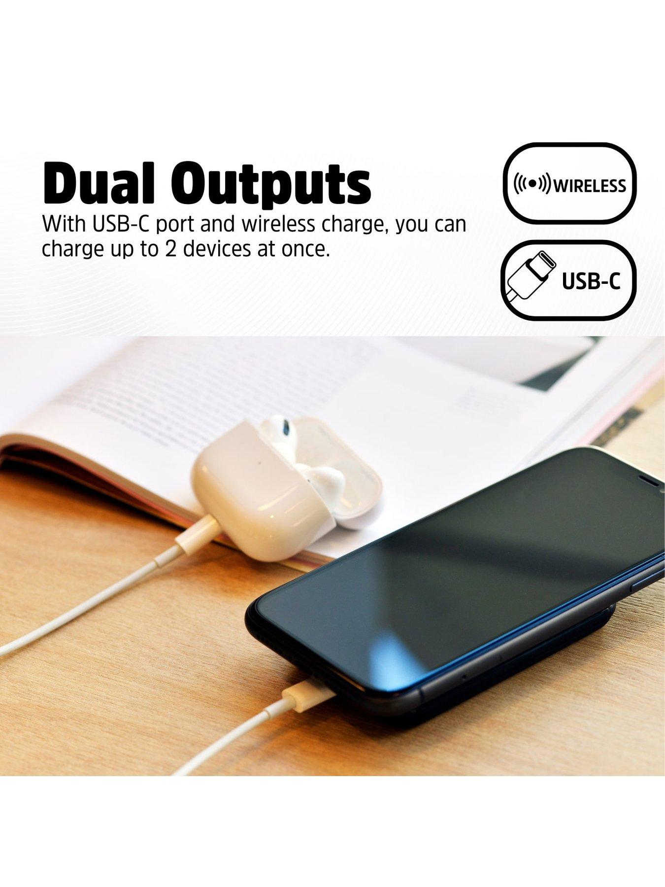  image of energizer-5mah-magnetic-qi-wireless-power-bank-black