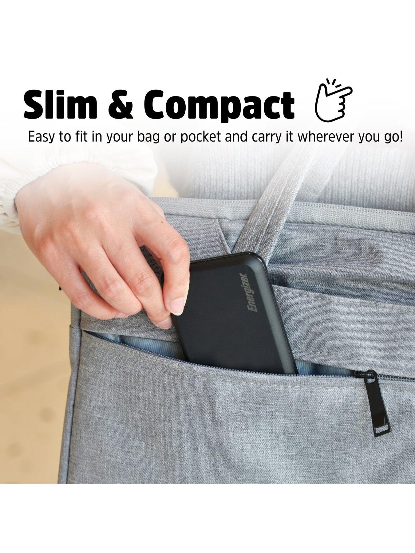  image of energizer-5mah-magnetic-qi-wireless-power-bank-black