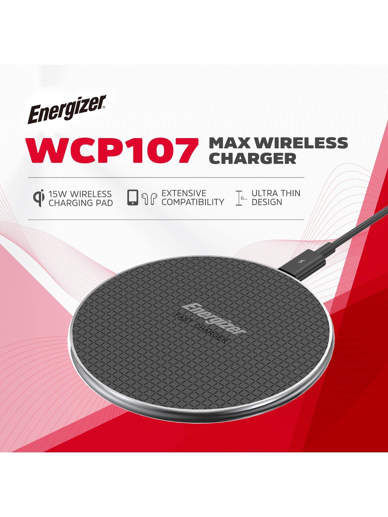 Image 3 of 7 of Energizer 15W QI Wireless Pad Black