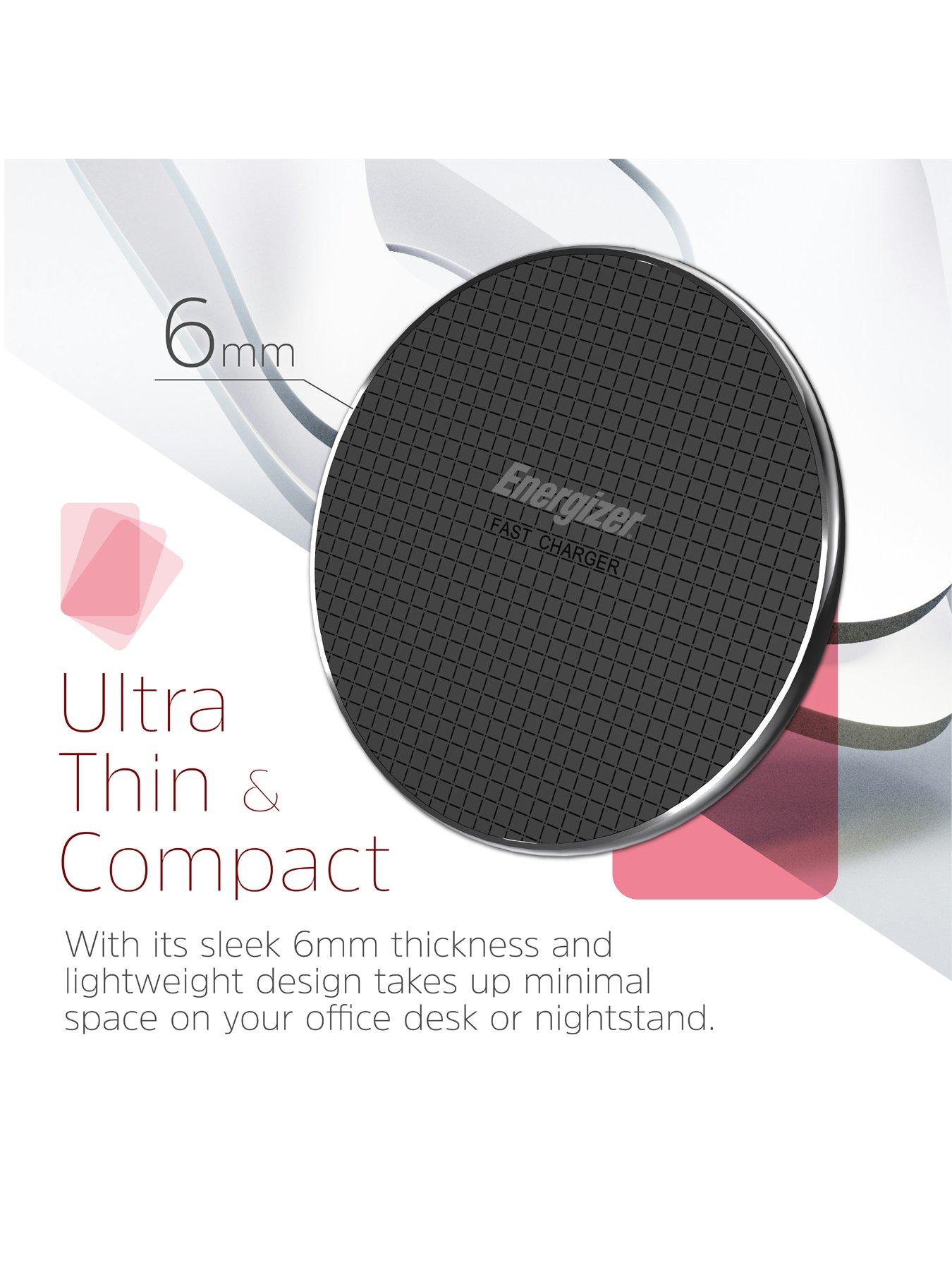 Image 6 of 7 of Energizer 15W QI Wireless Pad Black