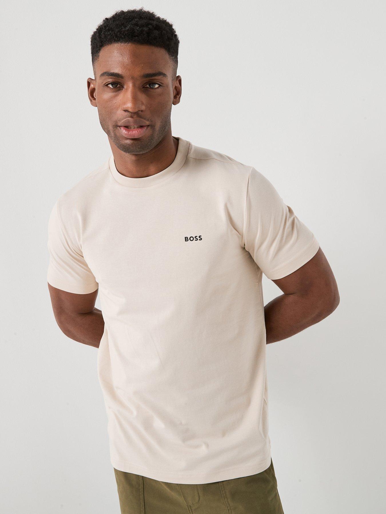 BOSS Regular Fit T-Shirt - Beige