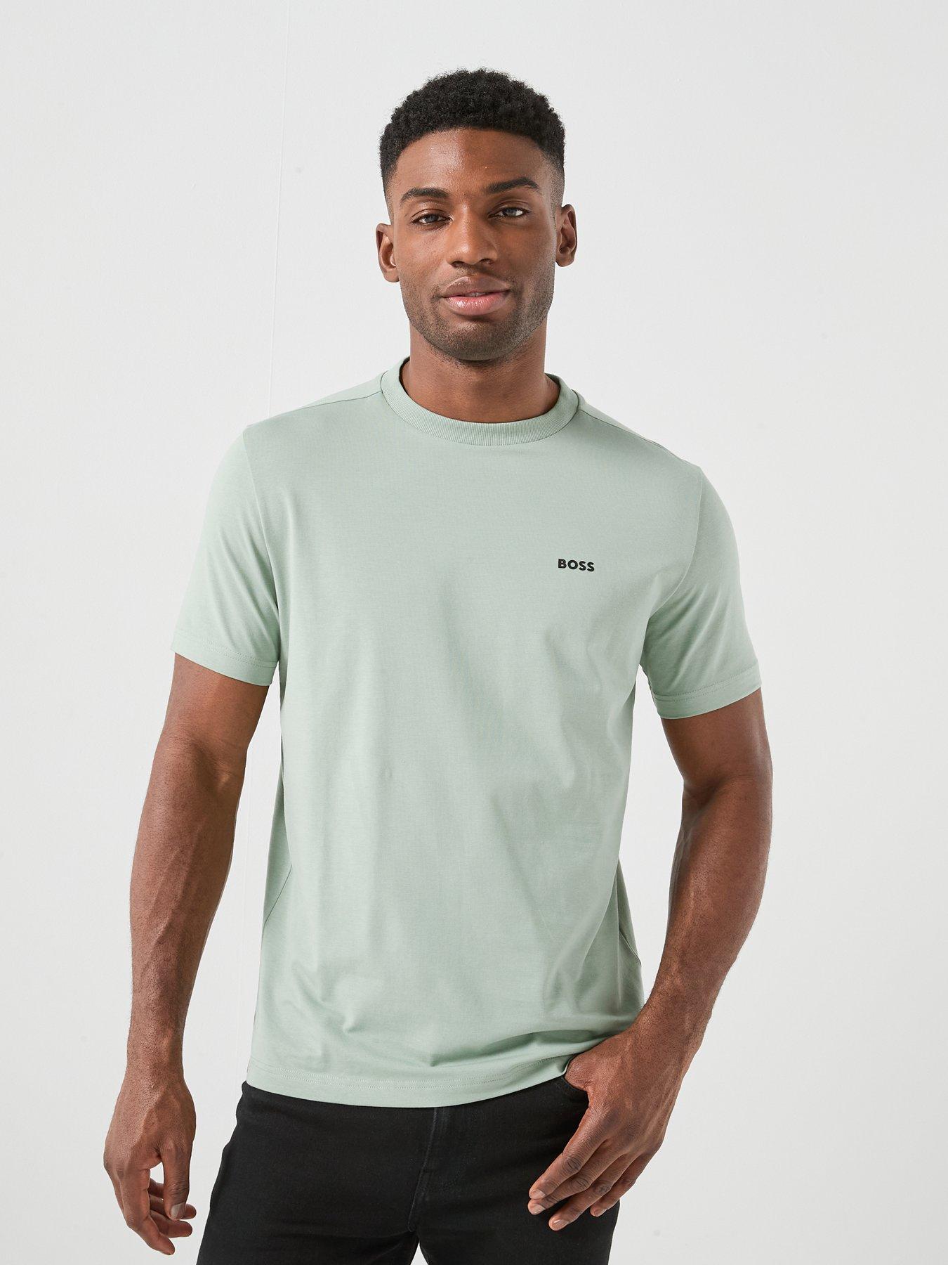 boss-regular-fit-t-shirt-green