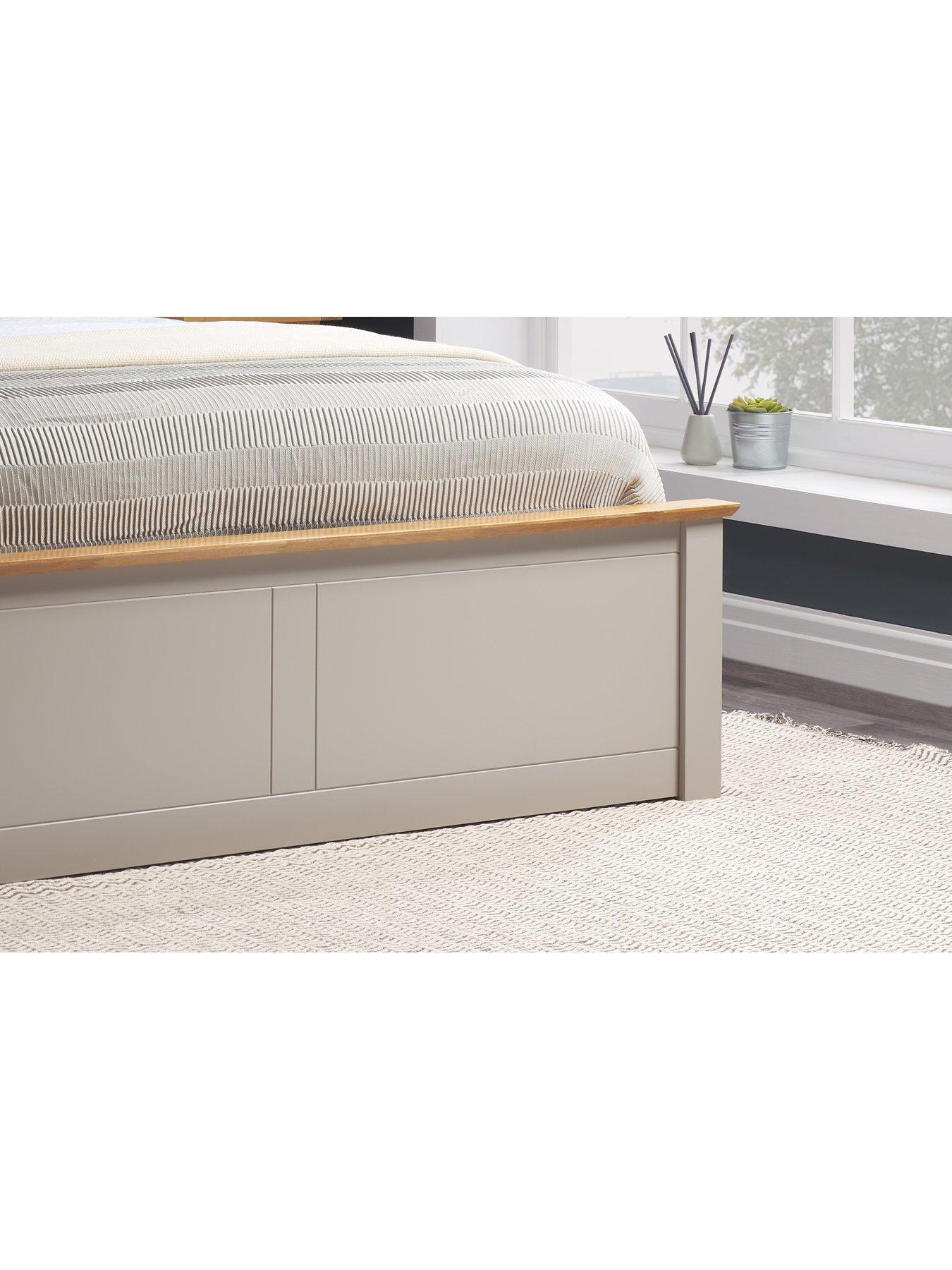 Image 4 of 8 of Birlea Phoenix Ottoman Wooden Bed - Grey