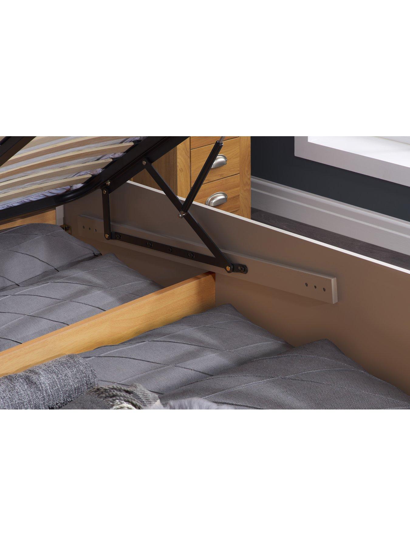Image 5 of 8 of Birlea Phoenix Ottoman Wooden Bed - Grey