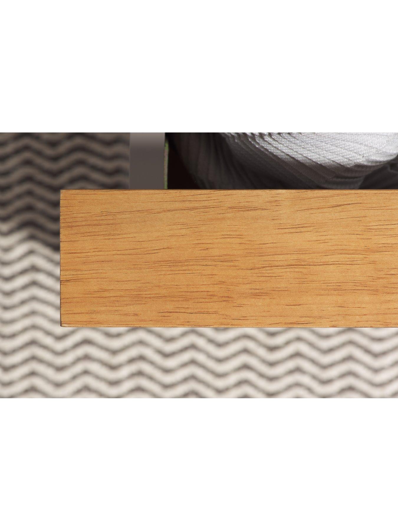 Image 6 of 8 of Birlea Phoenix Ottoman Wooden Bed - Grey