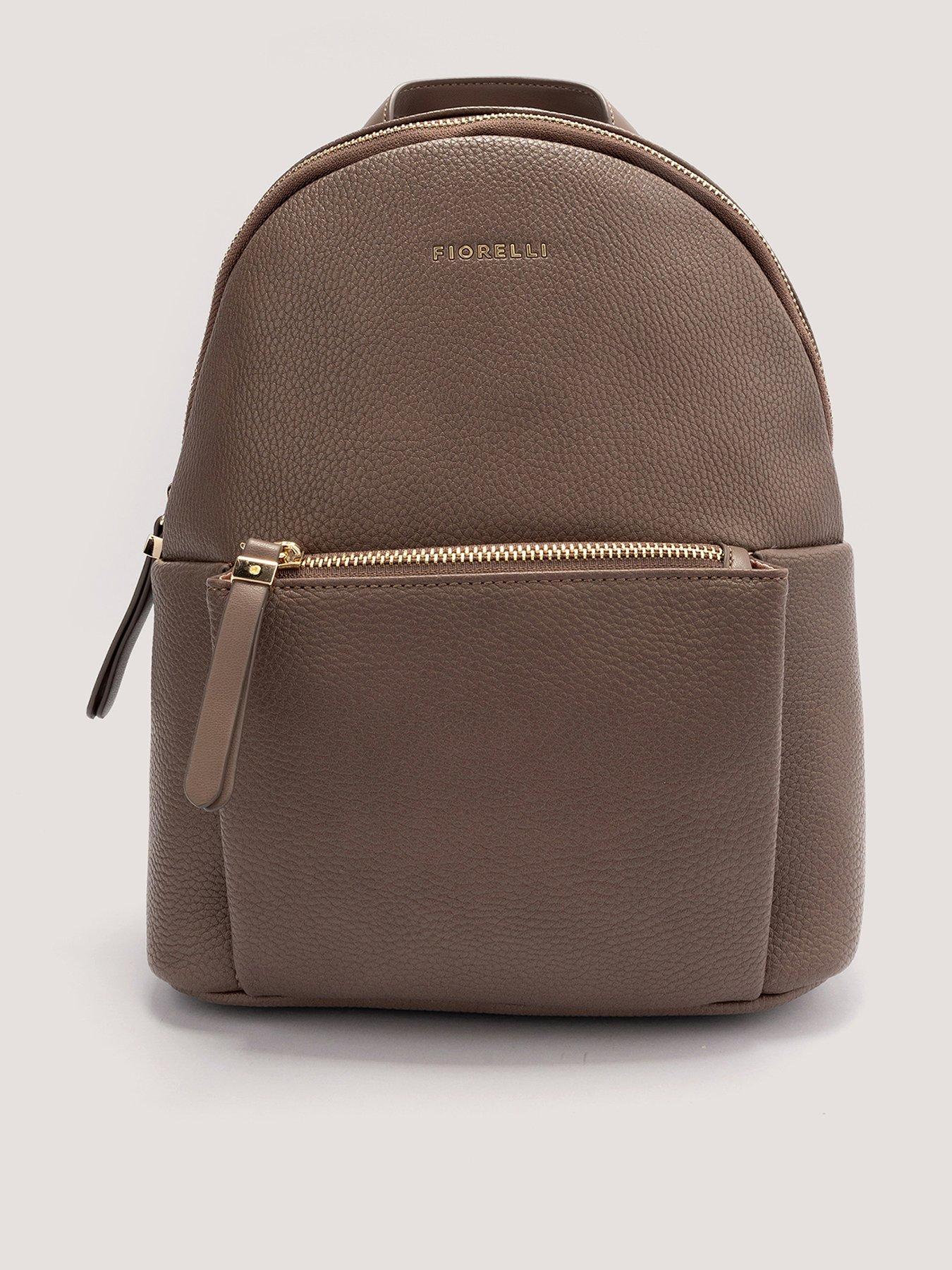  image of fiorelli-ally-backpack-dark-brown