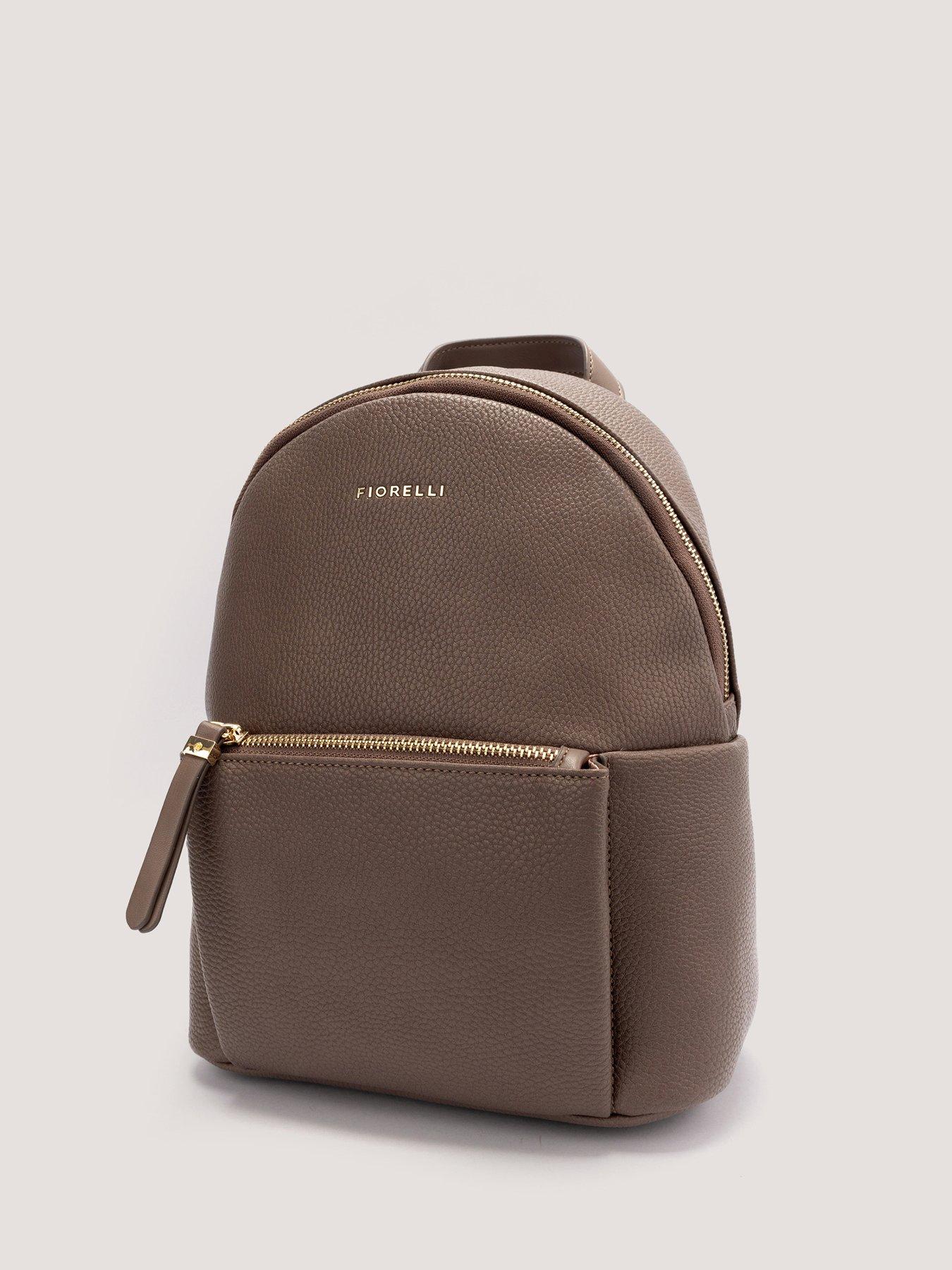 stillFront image of fiorelli-ally-backpack-dark-brown