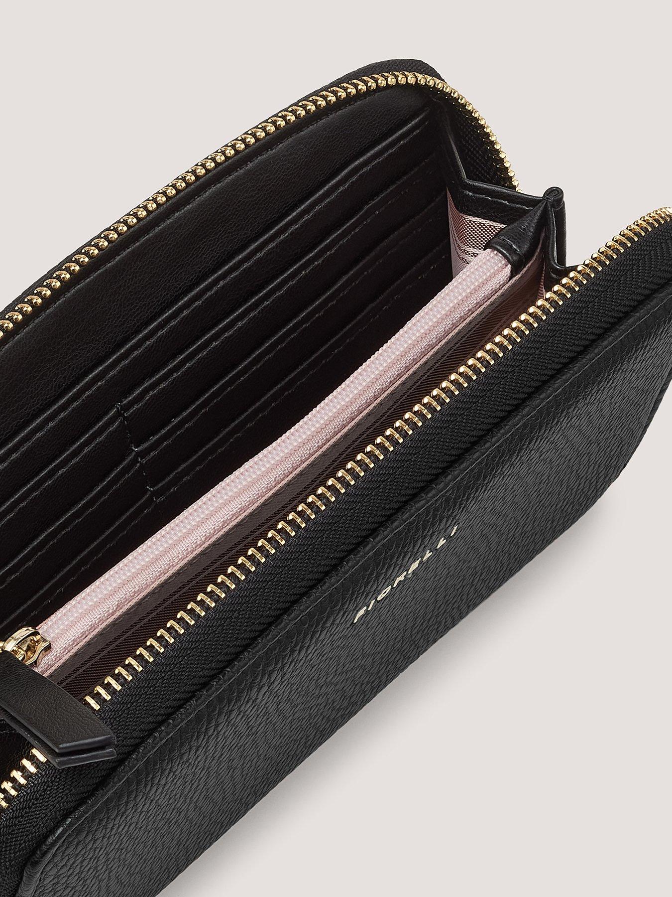  image of fiorelli-benny-large-zip-around-purse-black