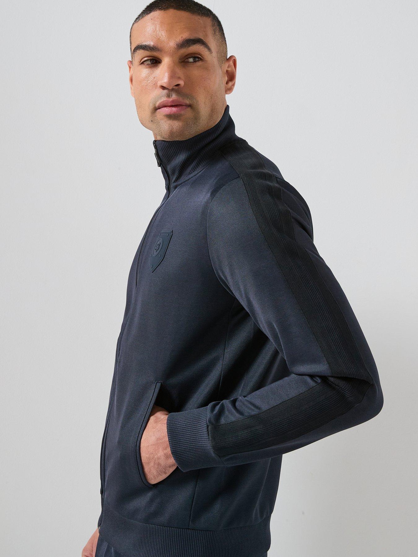  image of boss-blokecore-lux-skarley-full-zip-sweat-top-navy