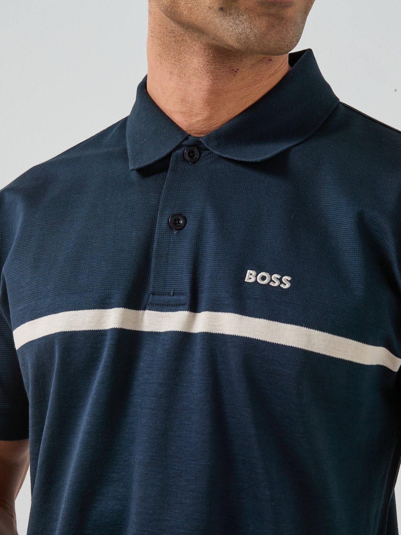  image of boss-join-paddy-stripe-regular-fit-polo-shirt-navy