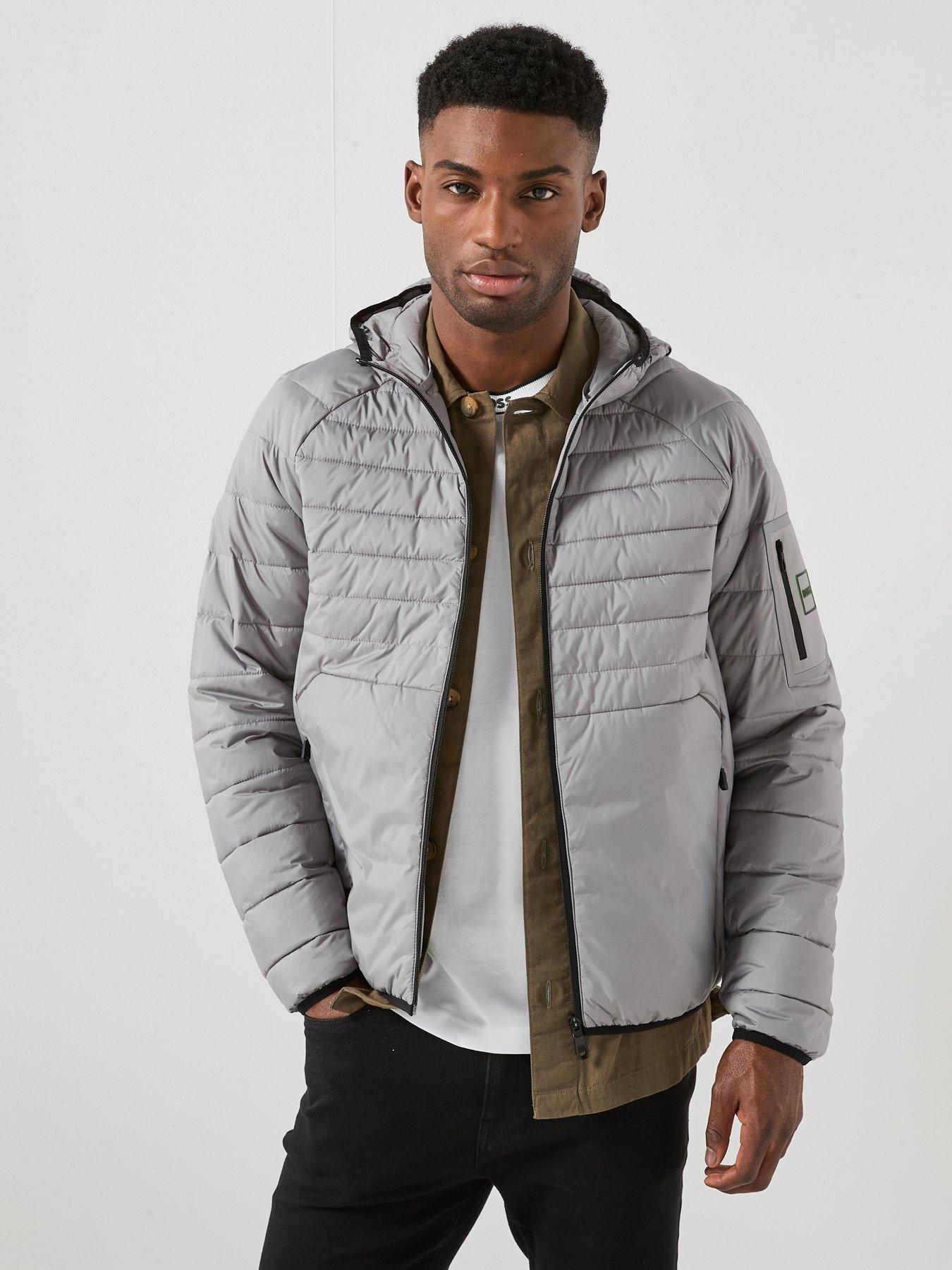 boss-urbanex-regular-fit-light-quilted-hooded-jacket-grey