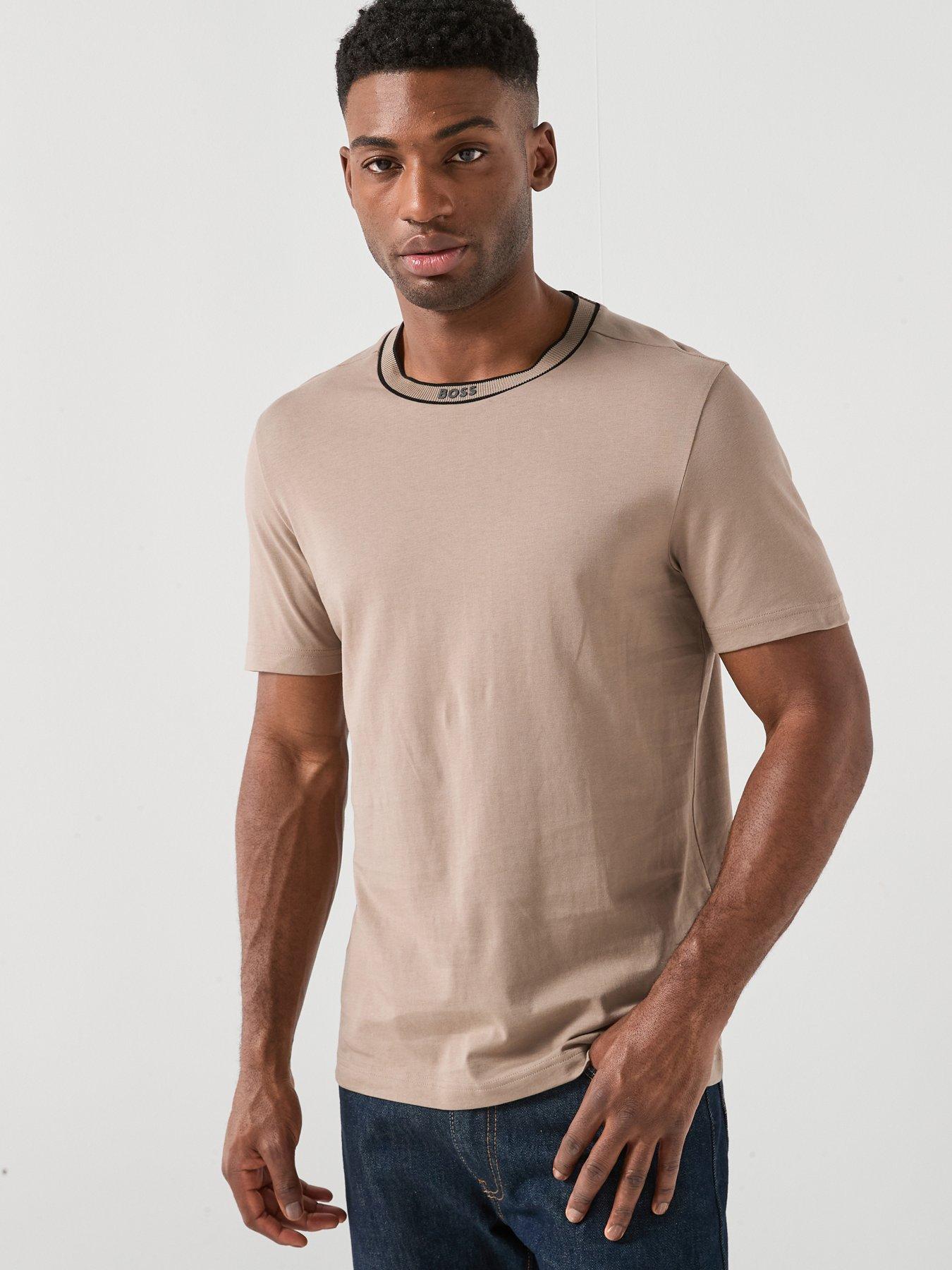 BOSS Boss Tee 5 Regular Fit Tipped Collar T-shirt - Green
