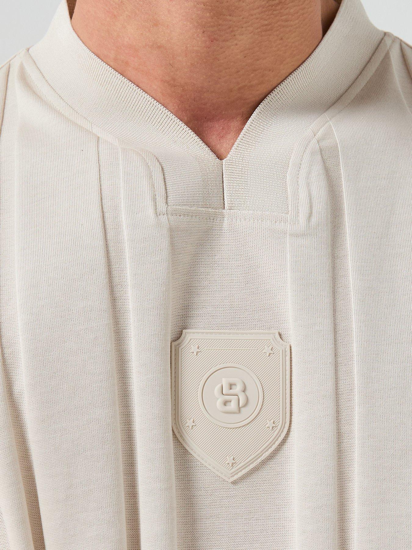  image of boss-retro-port-t-shirt-beige