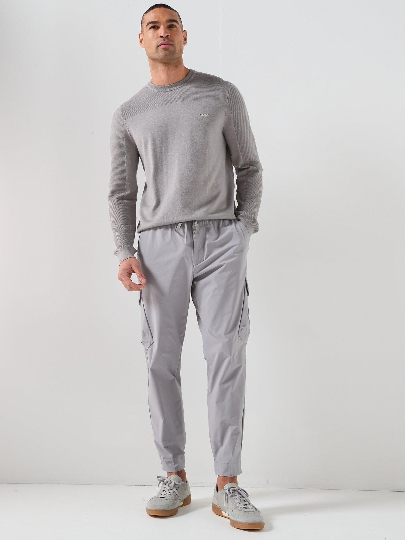 Image 3 of 6 of BOSS T_Urbanex-Cargolight Cargo Pants - Grey