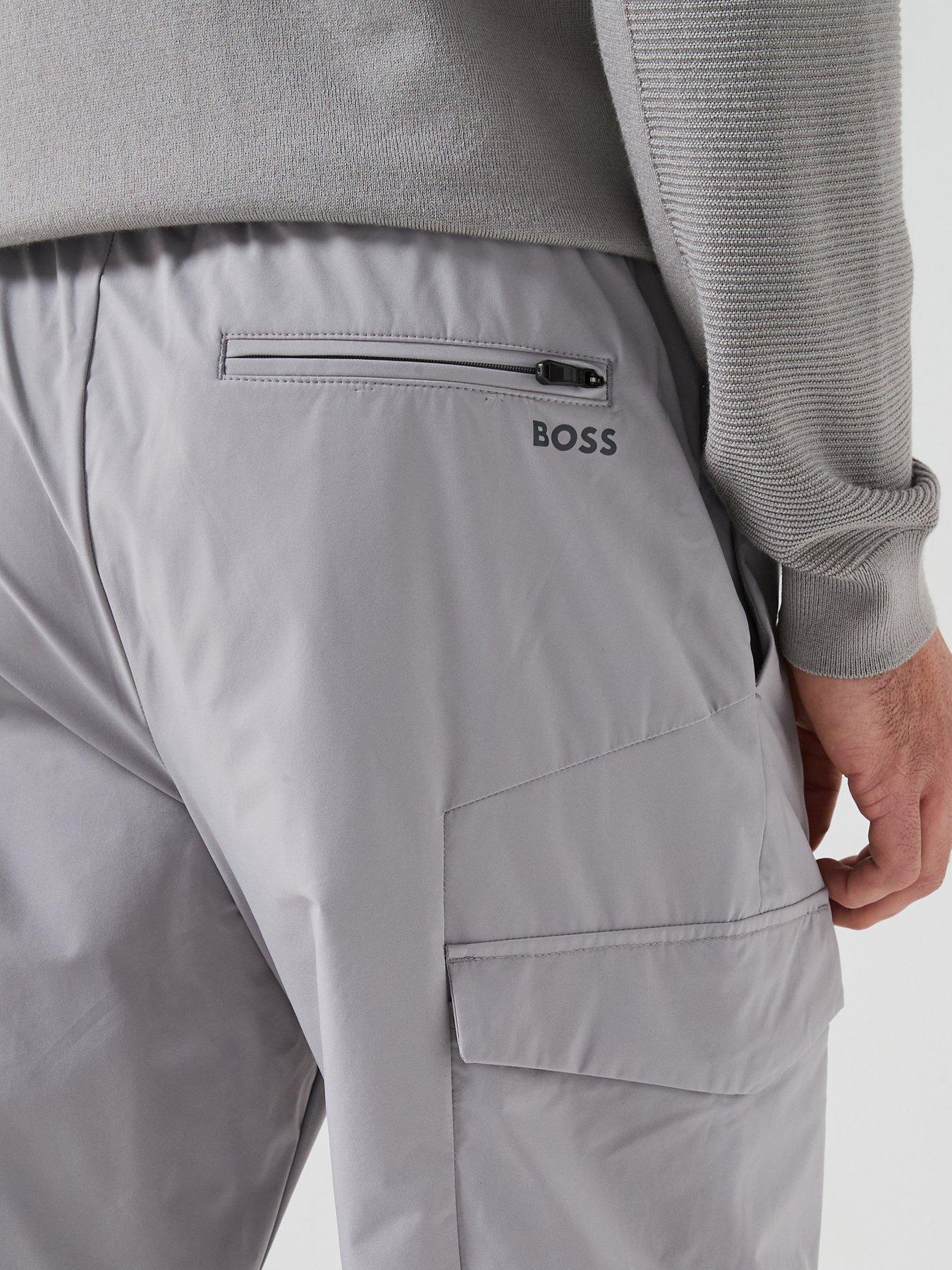 Image 4 of 6 of BOSS T_Urbanex-Cargolight Cargo Pants - Grey