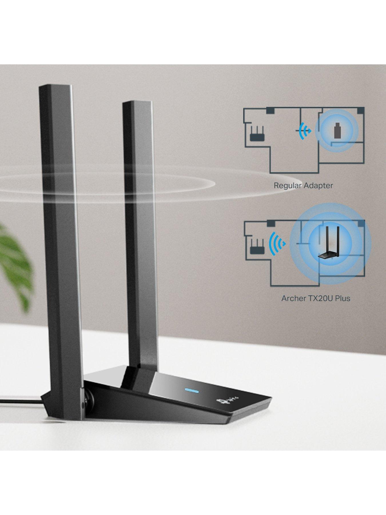 Image 5 of 6 of TP Link TP-Link Archer TX20U Plus AX1800 Wireless USB Adapter for PC, Wi-Fi Dongle, Supports Windows 10/11