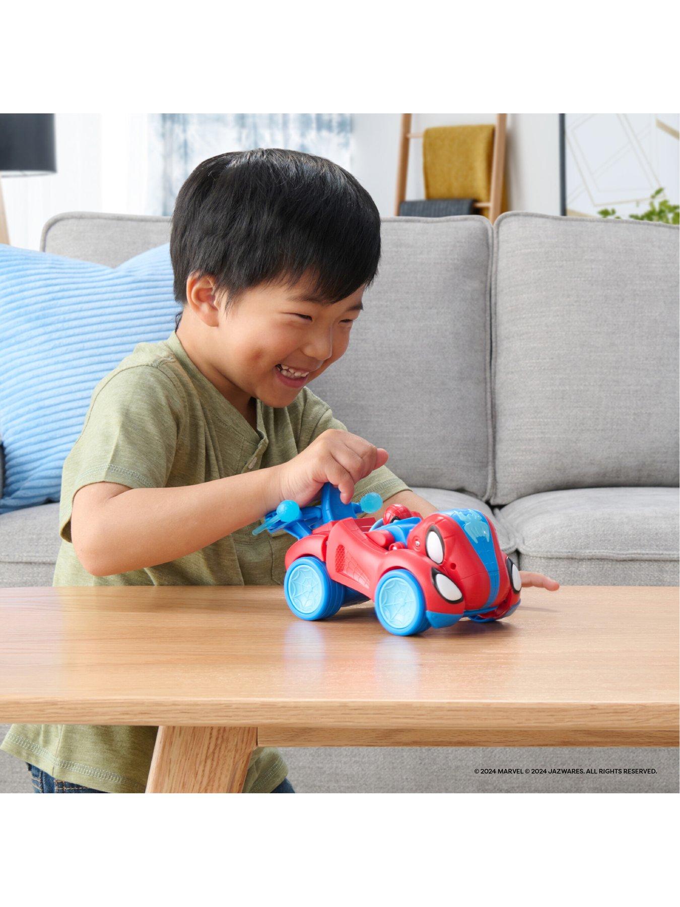 Image 3 of 8 of Spidey and His Amazing Friends Spidey and His Amazing Friends Dino Webs Spidey-Rex Racer