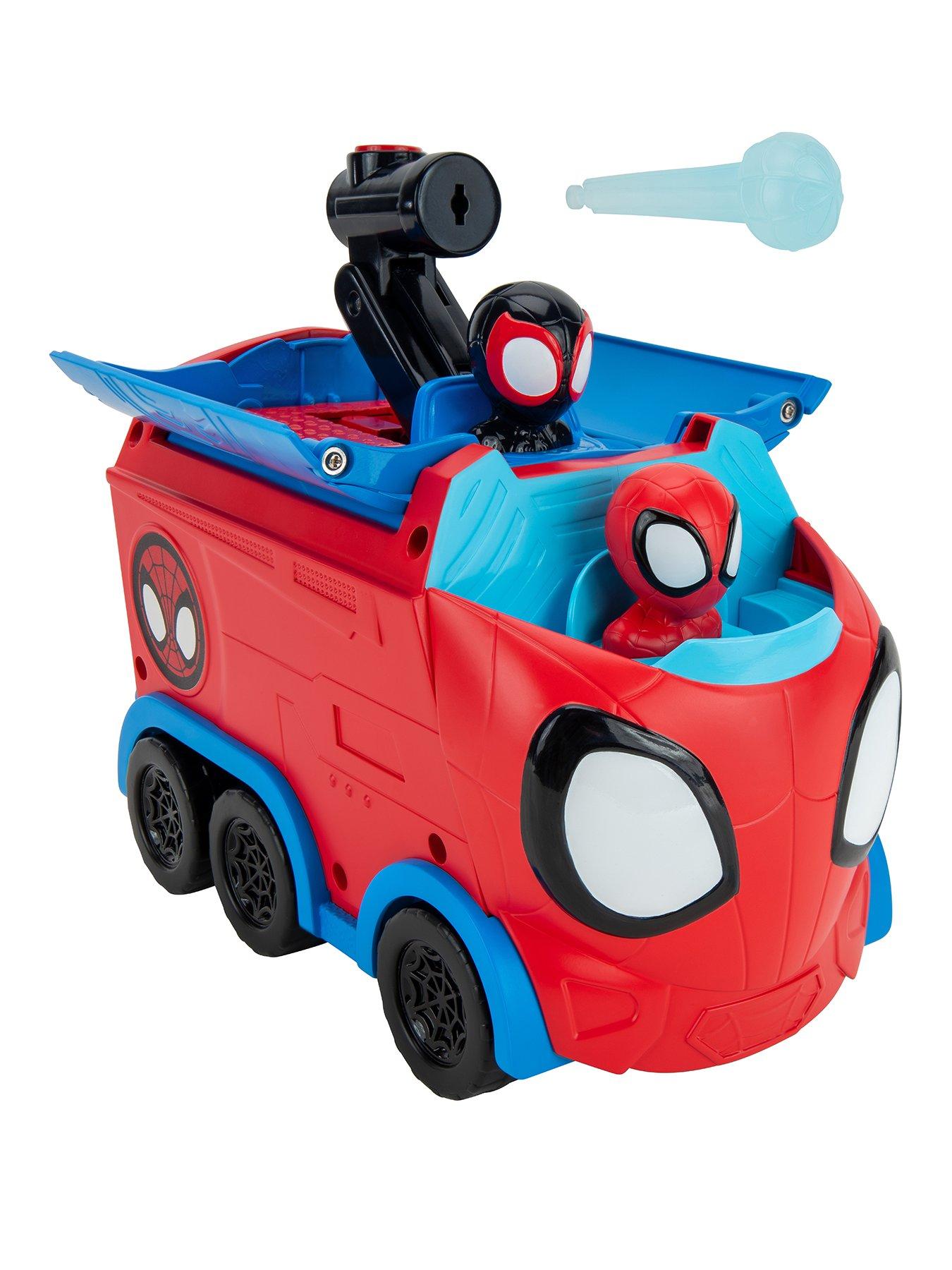 undefined Spidey and His Amazing Friends Web Spinning Hauler 3-in-1 Transforming Vehicle