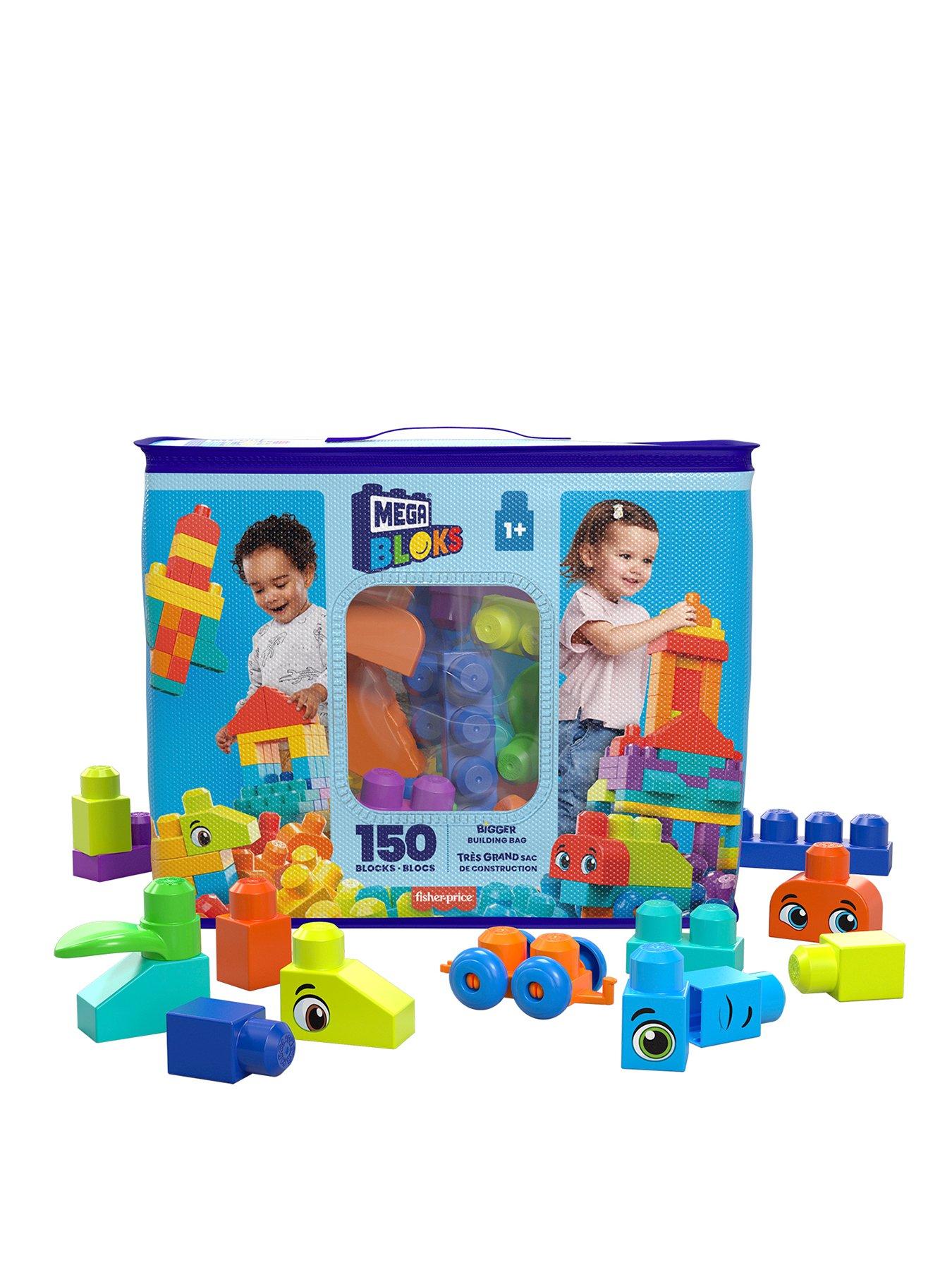 Image 1 of 6 of MEGA Bloks First Builders Big Building Bag (150pc Classic)