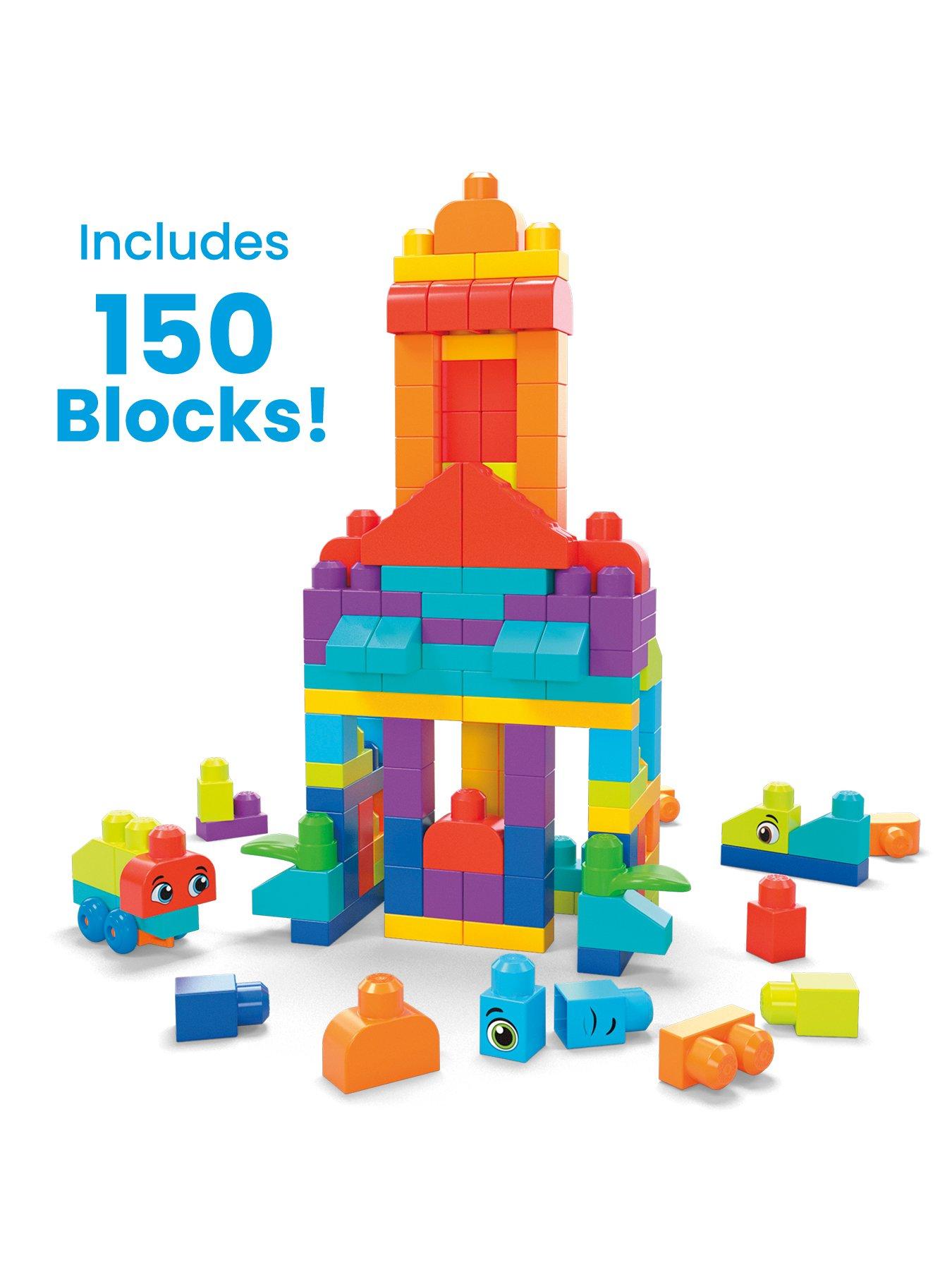 Image 2 of 6 of MEGA Bloks First Builders Big Building Bag (150pc Classic)