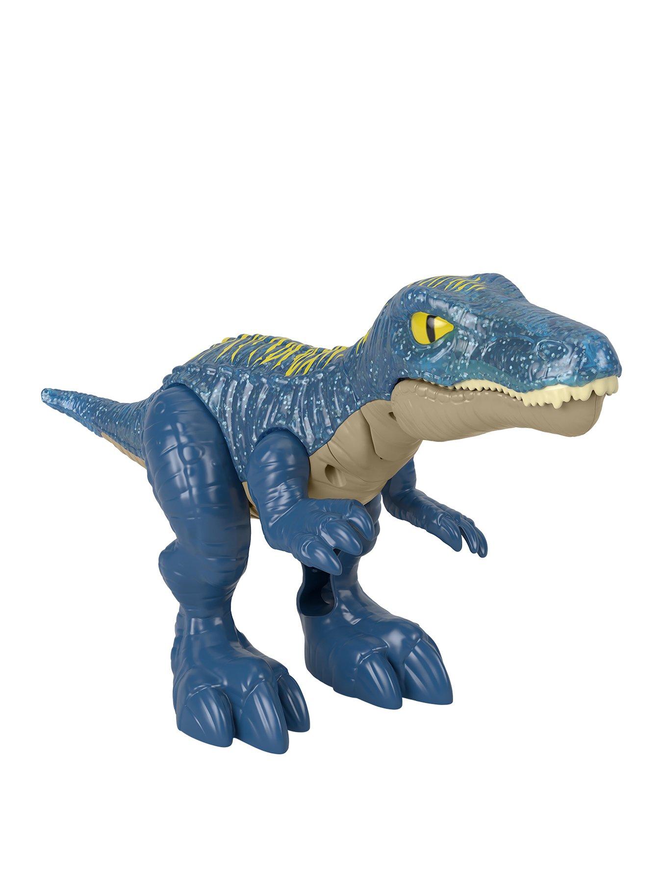 Imaginext Jurassic World Growl  &  Glow Baryonyx Dinosaur Toy with Lights Sounds  &  Chomping Action