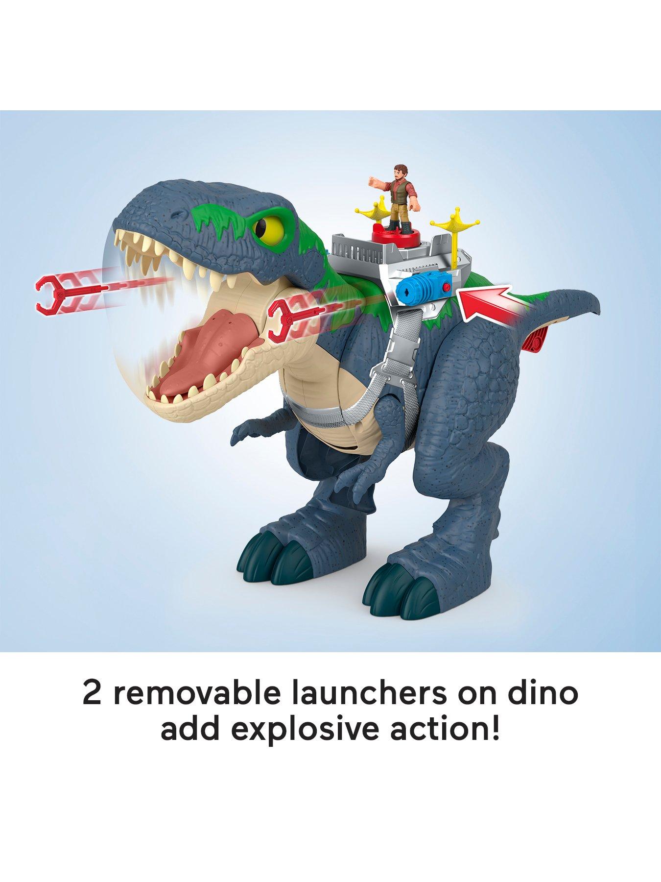 Image 4 of 7 of Imaginext Jurassic World Saga Chomp & Eat T-Rex