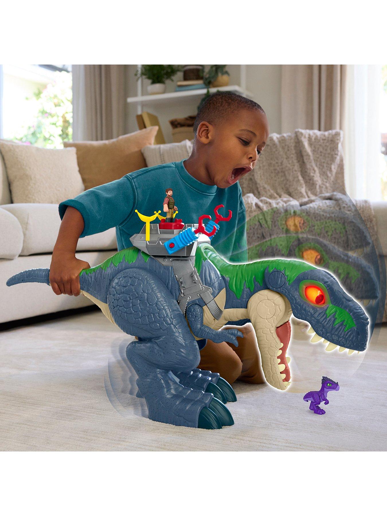Image 5 of 7 of Imaginext Jurassic World Saga Chomp & Eat T-Rex