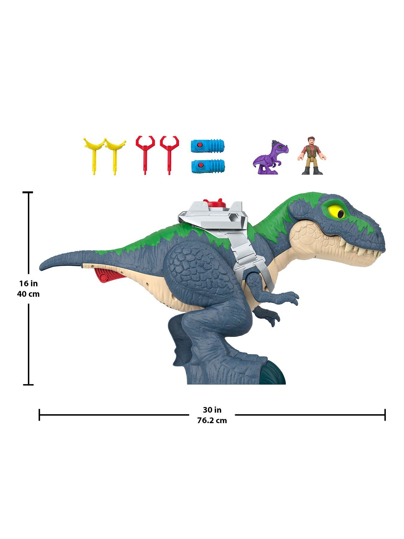 Image 6 of 7 of Imaginext Jurassic World Saga Chomp & Eat T-Rex