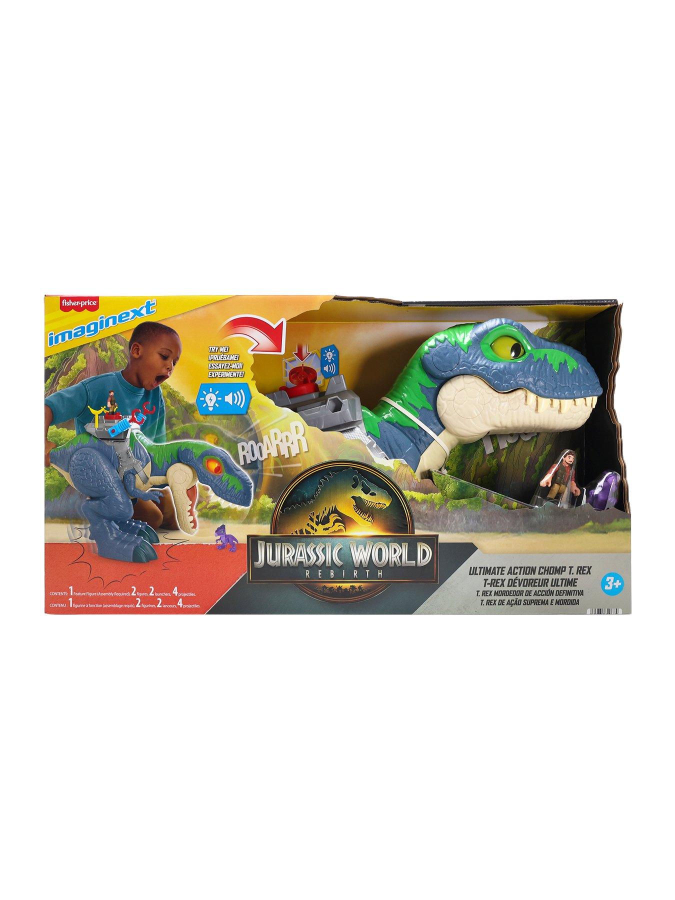 Image 7 of 7 of Imaginext Jurassic World Saga Chomp & Eat T-Rex