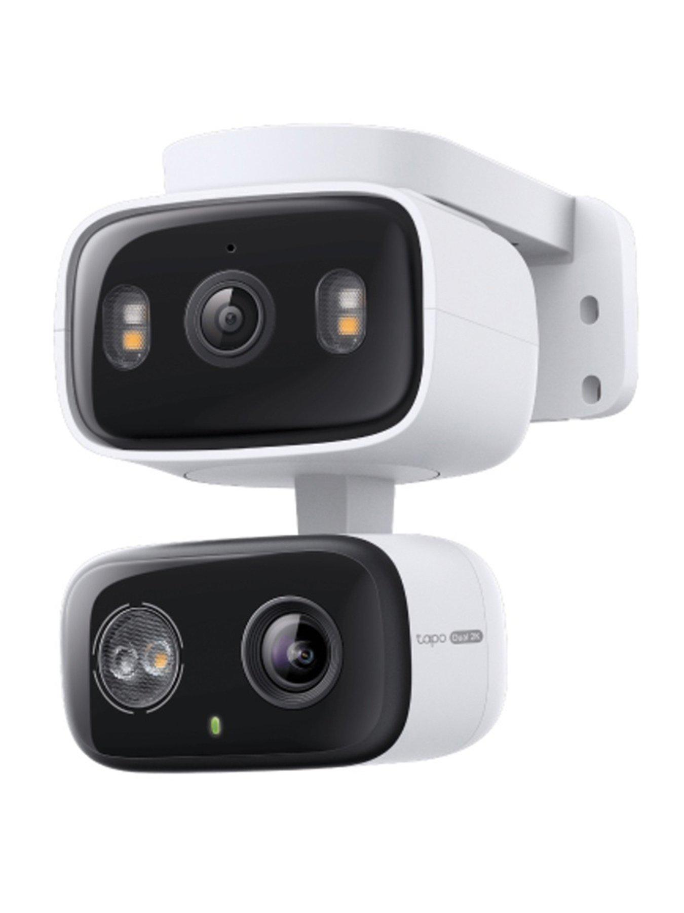  image of tp-link-tapo-c246d-pan-amp-tilt-outdoor-2k-3mp-dual-lens-wi-fi-smart-security-camera-two-views-one-screen