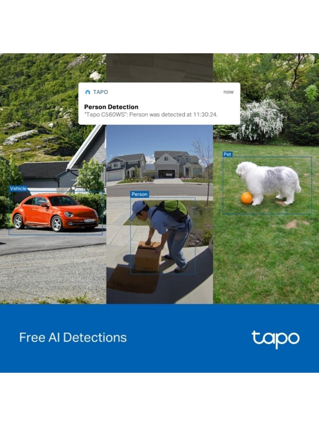  image of tp-link-tapo-c560ws-4k-pan-amp-tilt-dual-lens-outdoor-smart-security-camera-with-local-facial-recognition