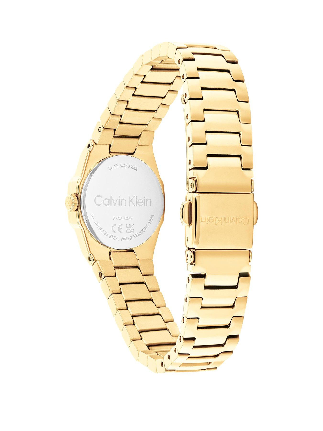 Image 2 of 4 of Calvin Klein Women's CK Geometric Elegance Gold Plated Watch