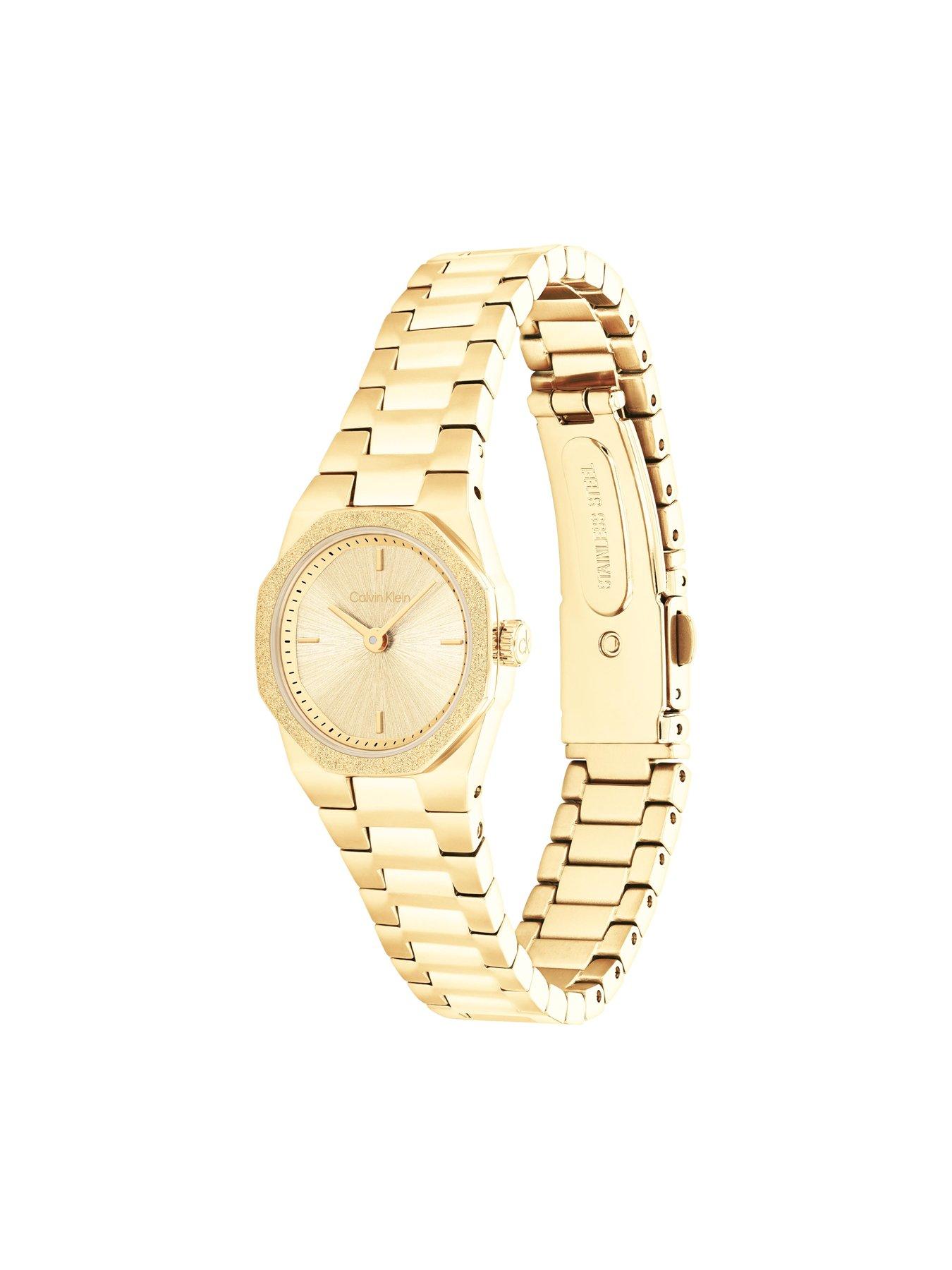Image 3 of 4 of Calvin Klein Women's CK Geometric Elegance Gold Plated Watch