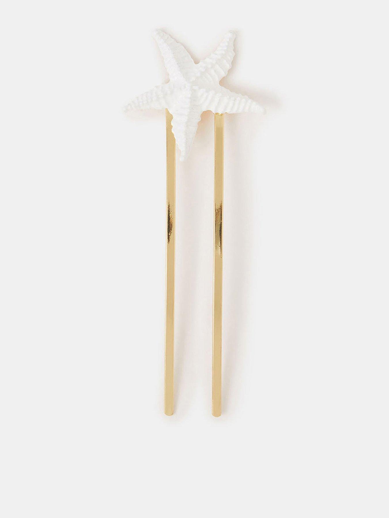 undefined Star Fish French Pin - Gold