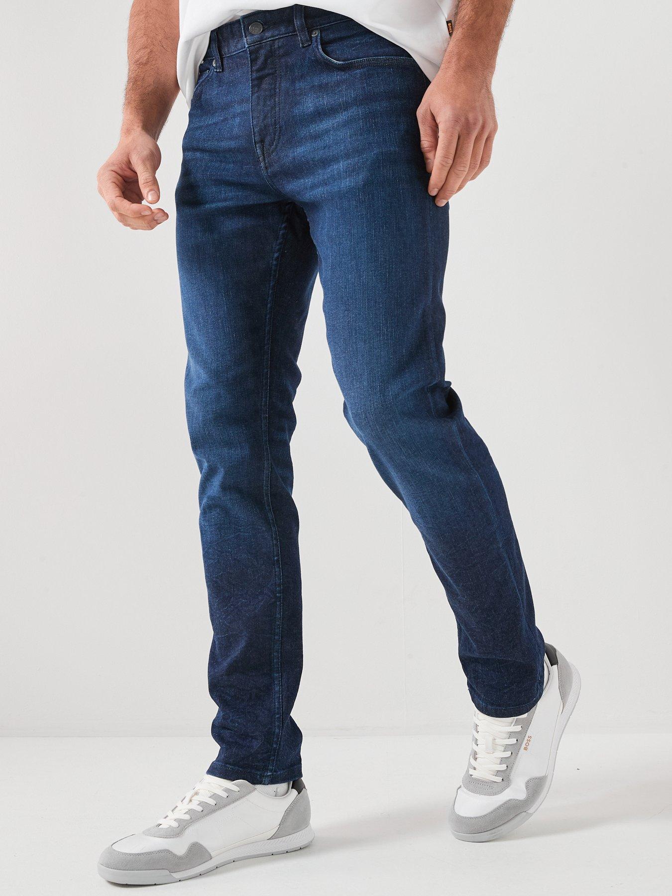 BOSS Delaware Slim Fit Jeans - Dark Wash