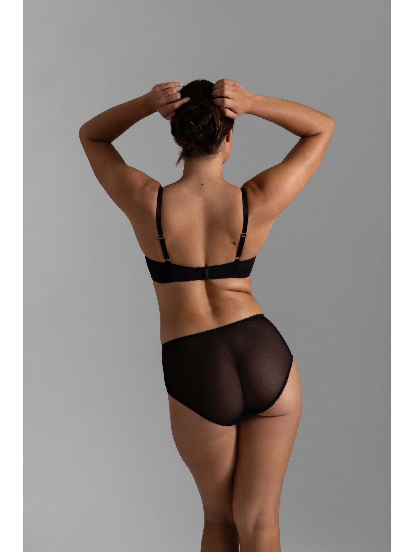 Image 2 of 4 of DORINA Dorina Perfect Lace Uw Non Pad Plunge - Fb - Black