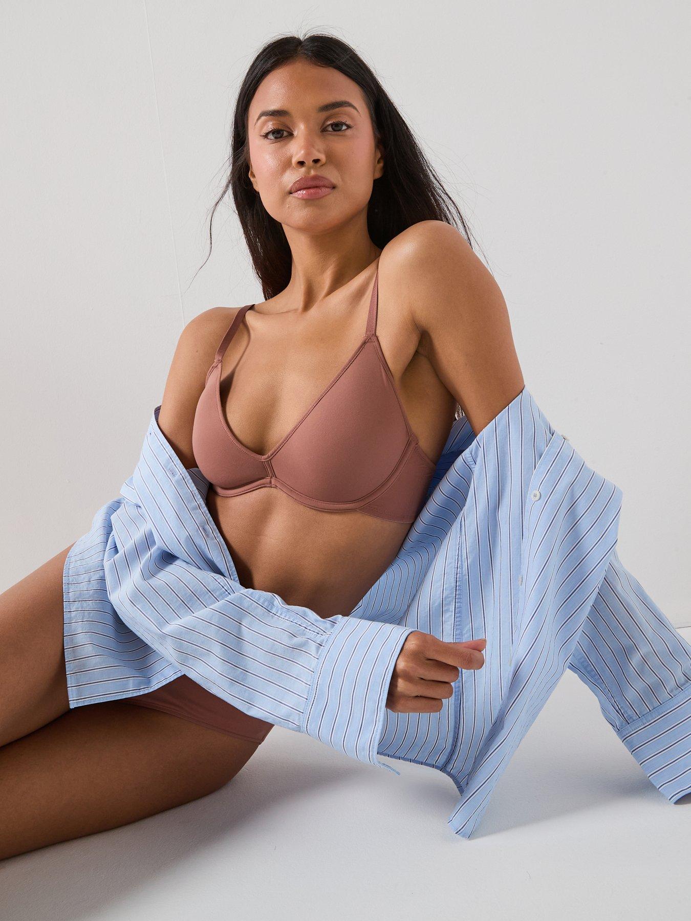 Image 4 of 6 of DORINA Noalight Padded Plunge - Mocha