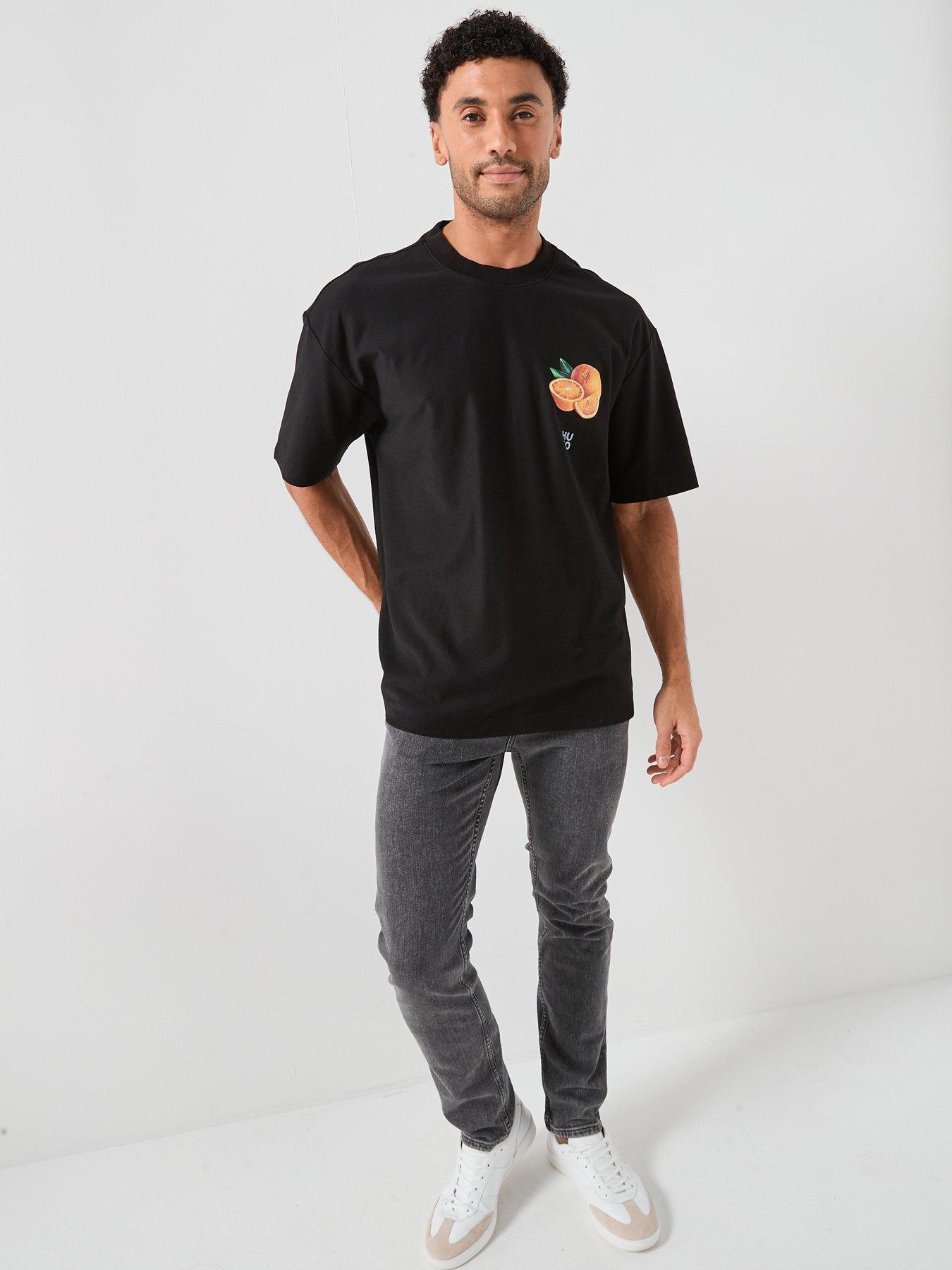 Image 3 of 5 of BOSS Delaware Slim Fit Jeans - Dark Grey