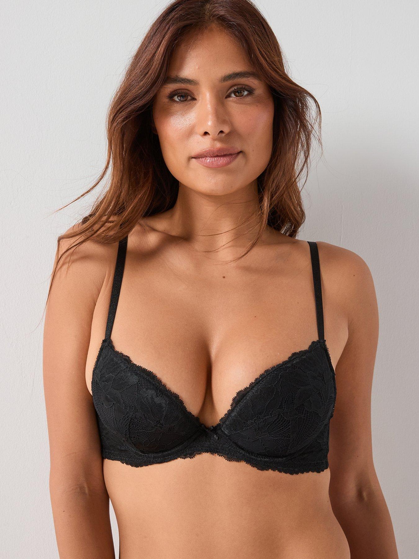 DORINA Perfect Lace C & s Padded Plunge - Black