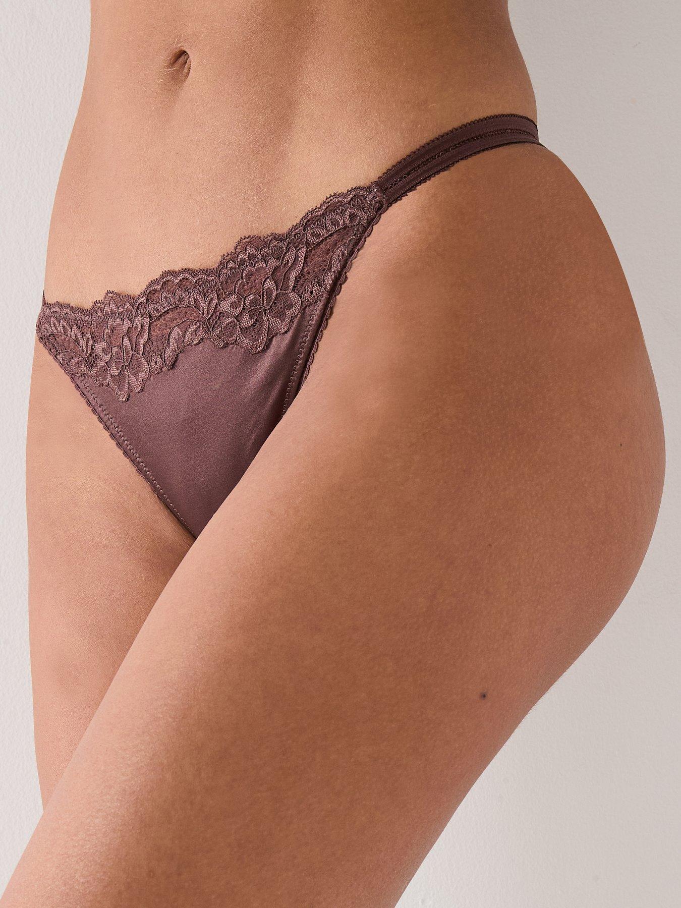  image of dorina-origins-shiny-microstring-brown