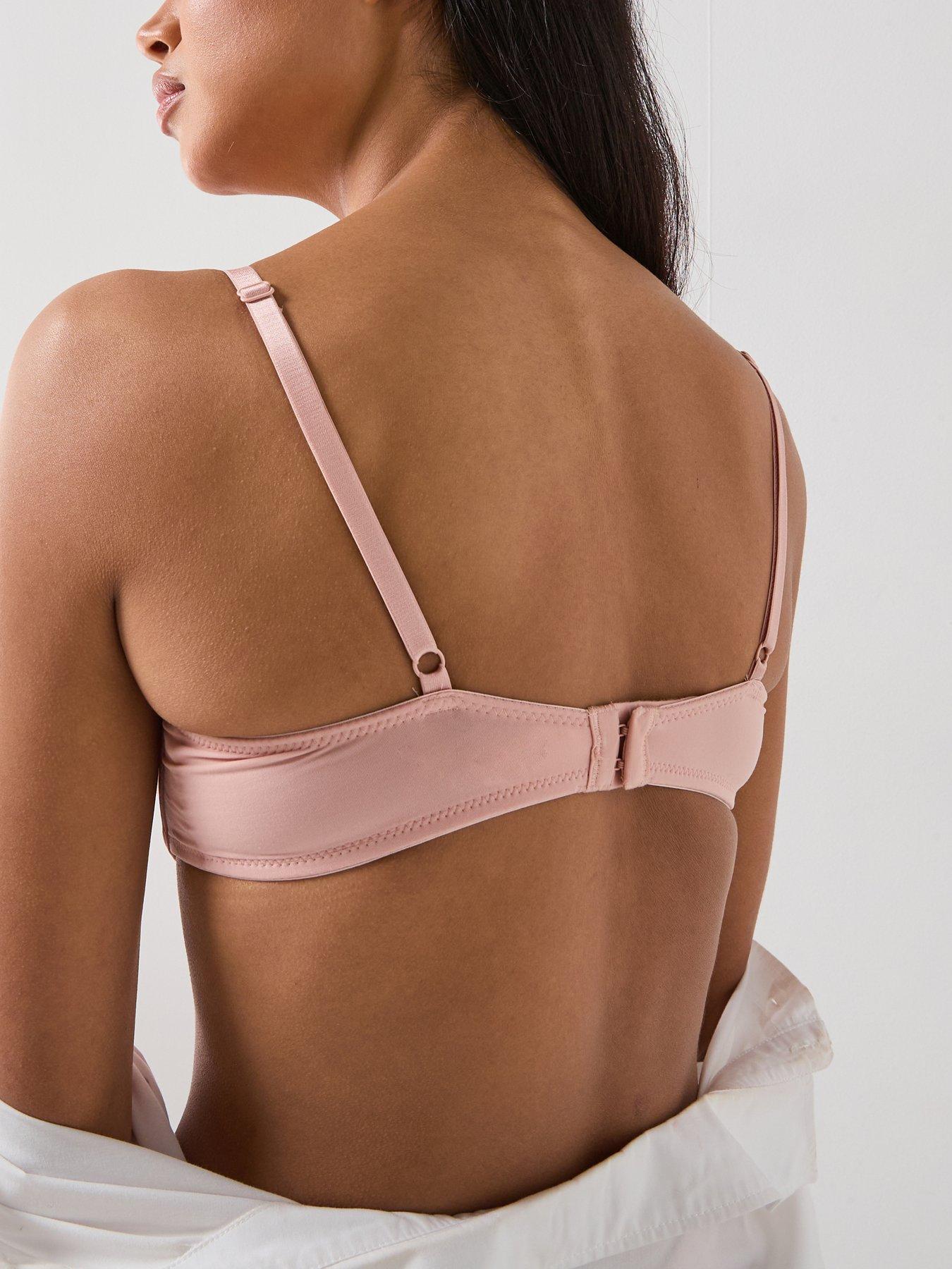  image of dorina-noanon-padded-wired-bra-pink
