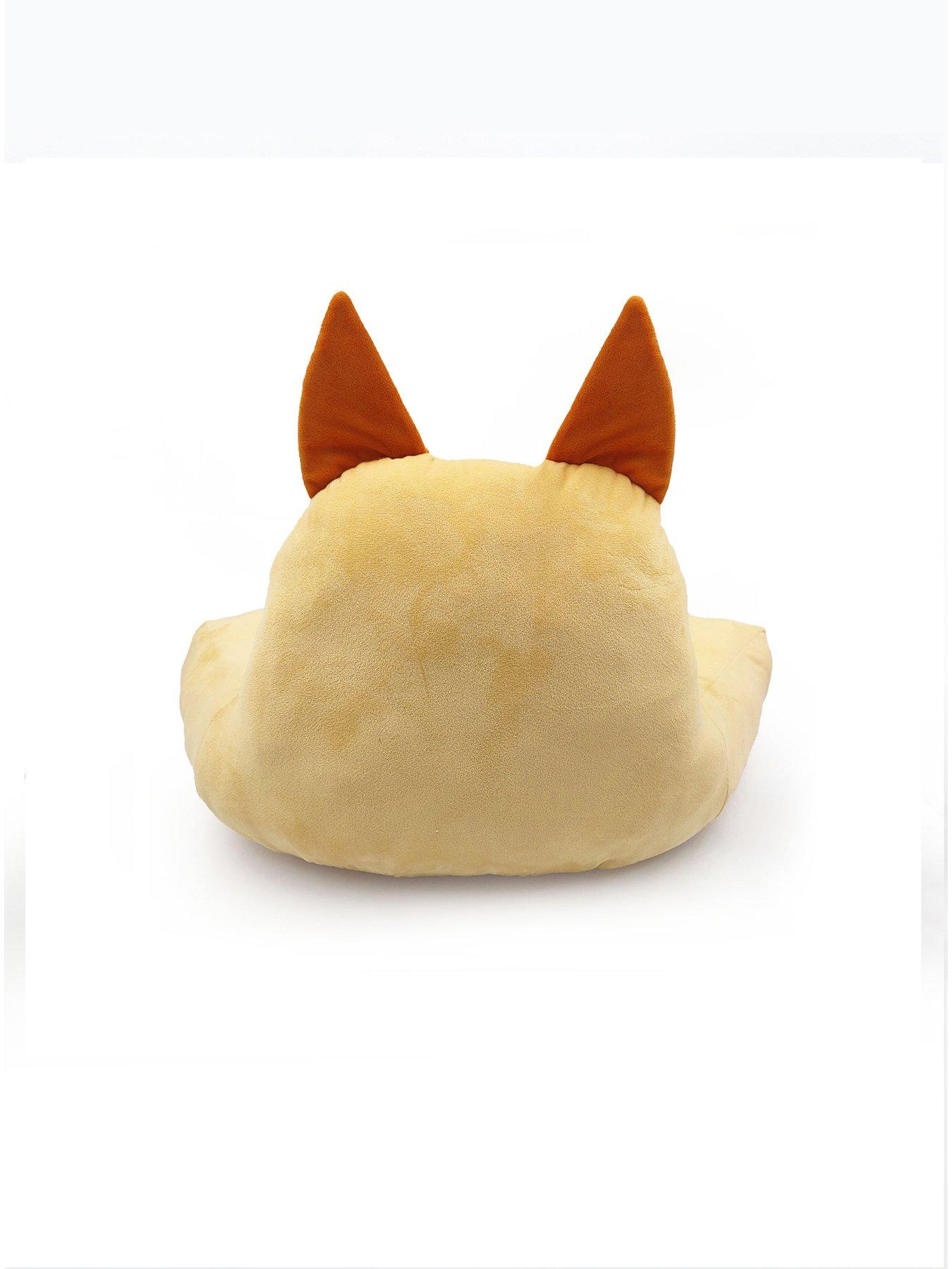  image of bluey-bingo-shaped-back-cushion-with-ears-soft-velboa