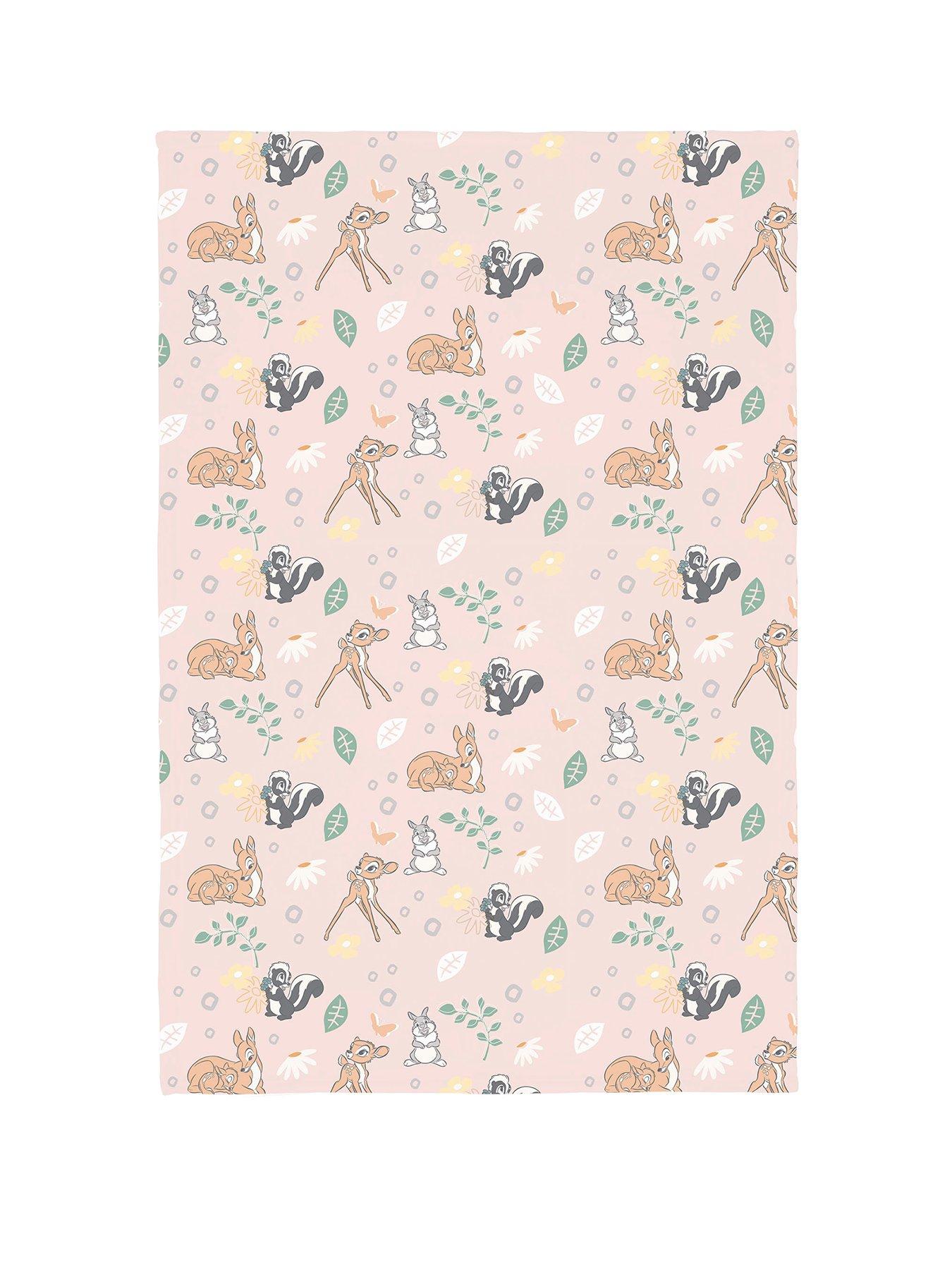 bambi-meadow-pink-flannel-r-blanket