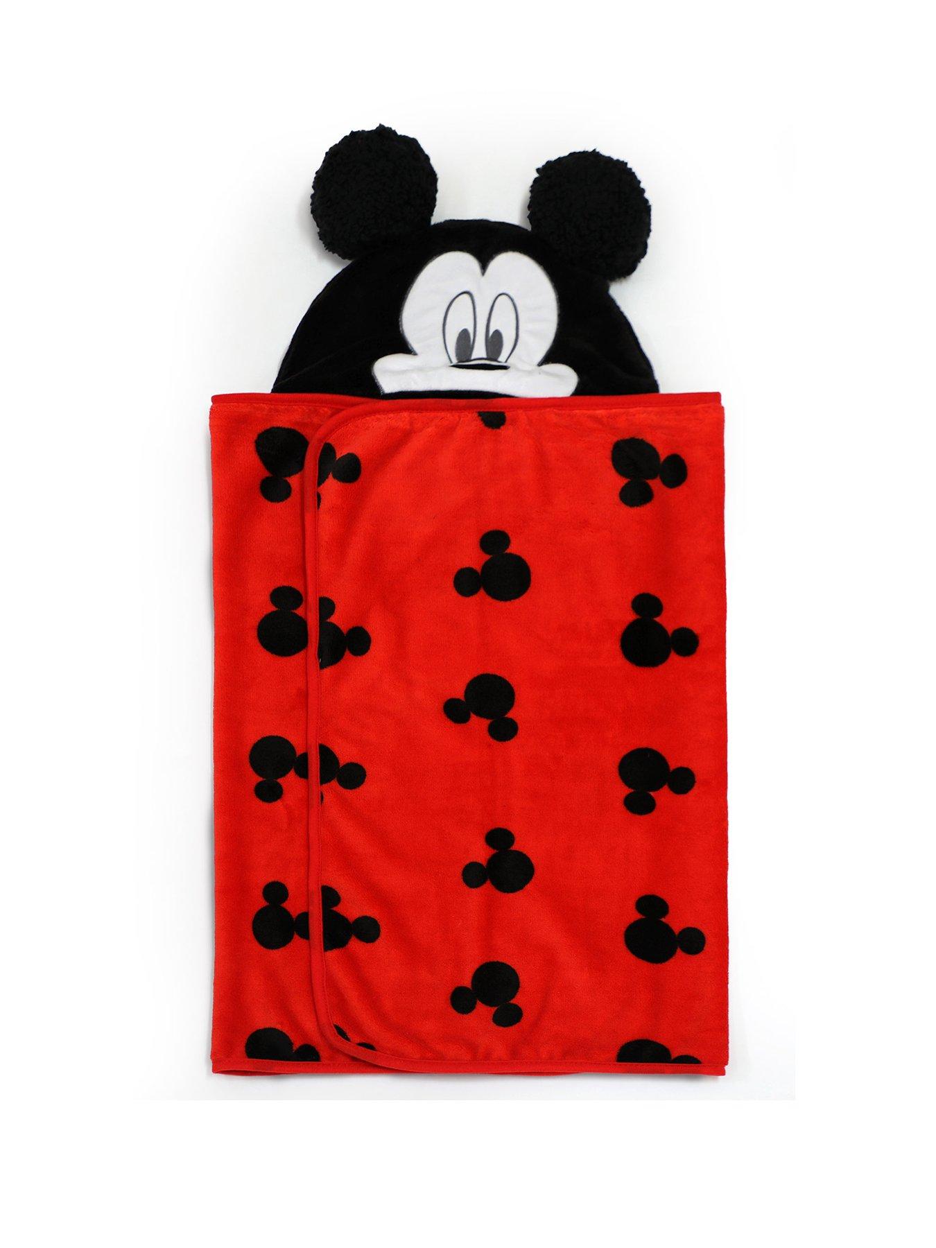Mickey Mouse Mickey Logo Hooded Blanket 70X132Cm