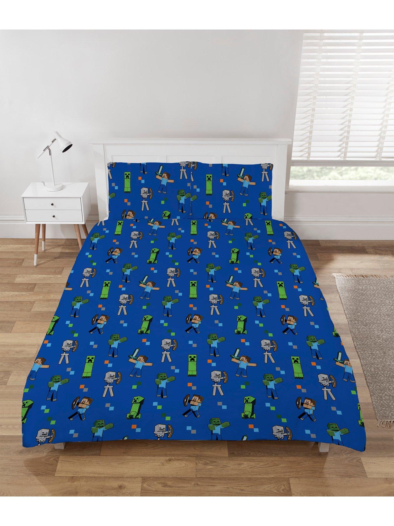 Image 3 of 4 of Minecraft Jump In The Line Duvet