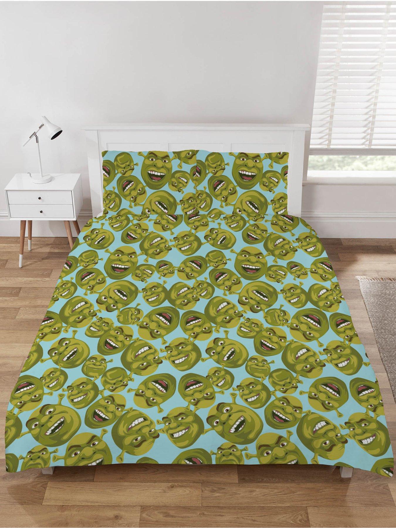 Image 1 of 3 of Shrek Green Dude Rotary Duvet