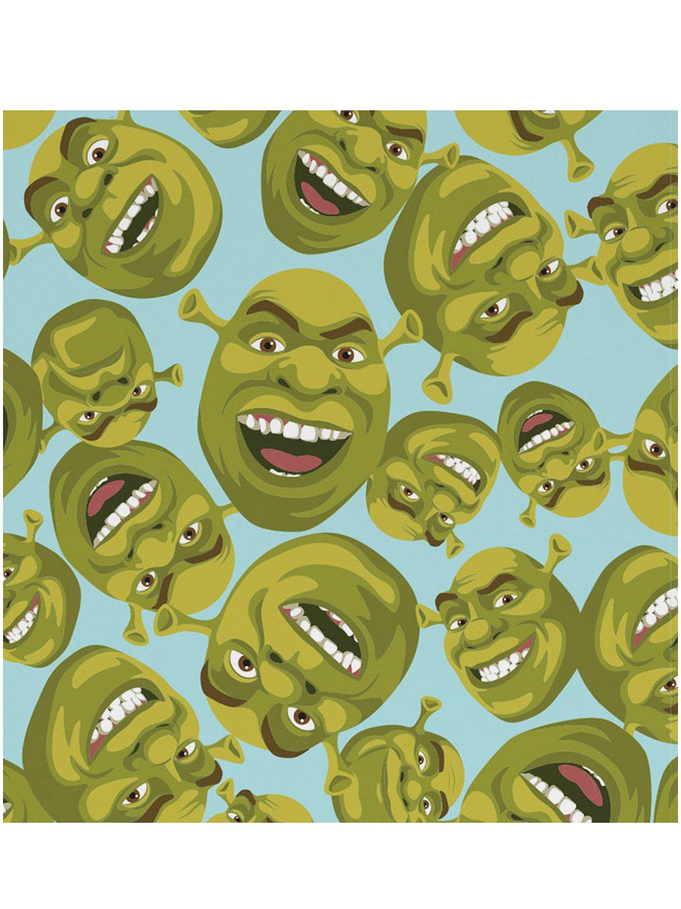 Image 2 of 2 of Shrek Green Dude Coral R-blanket 100x150cm