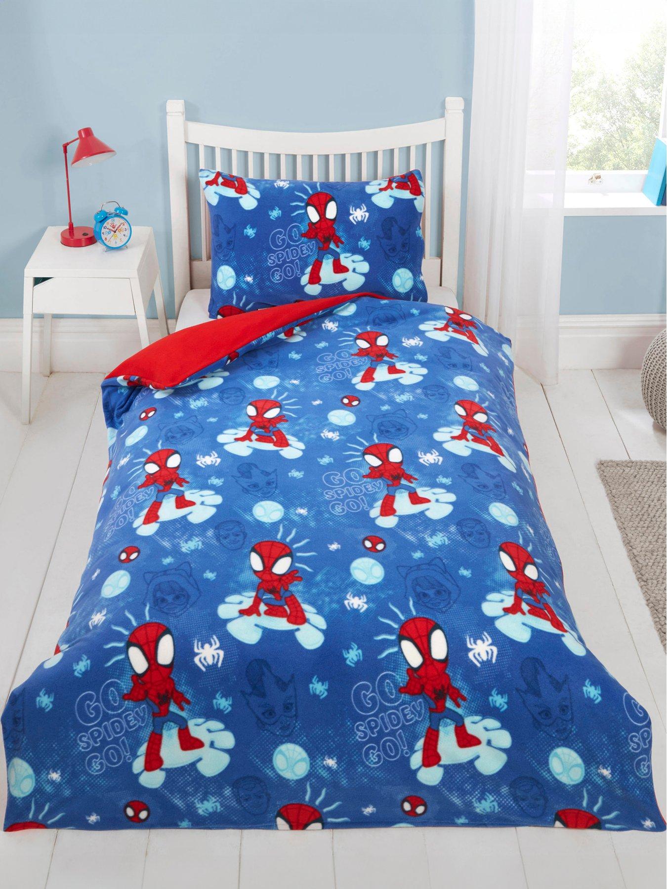 Image 1 of 6 of Spiderman Go Spidey Go Fleece Single Duvet