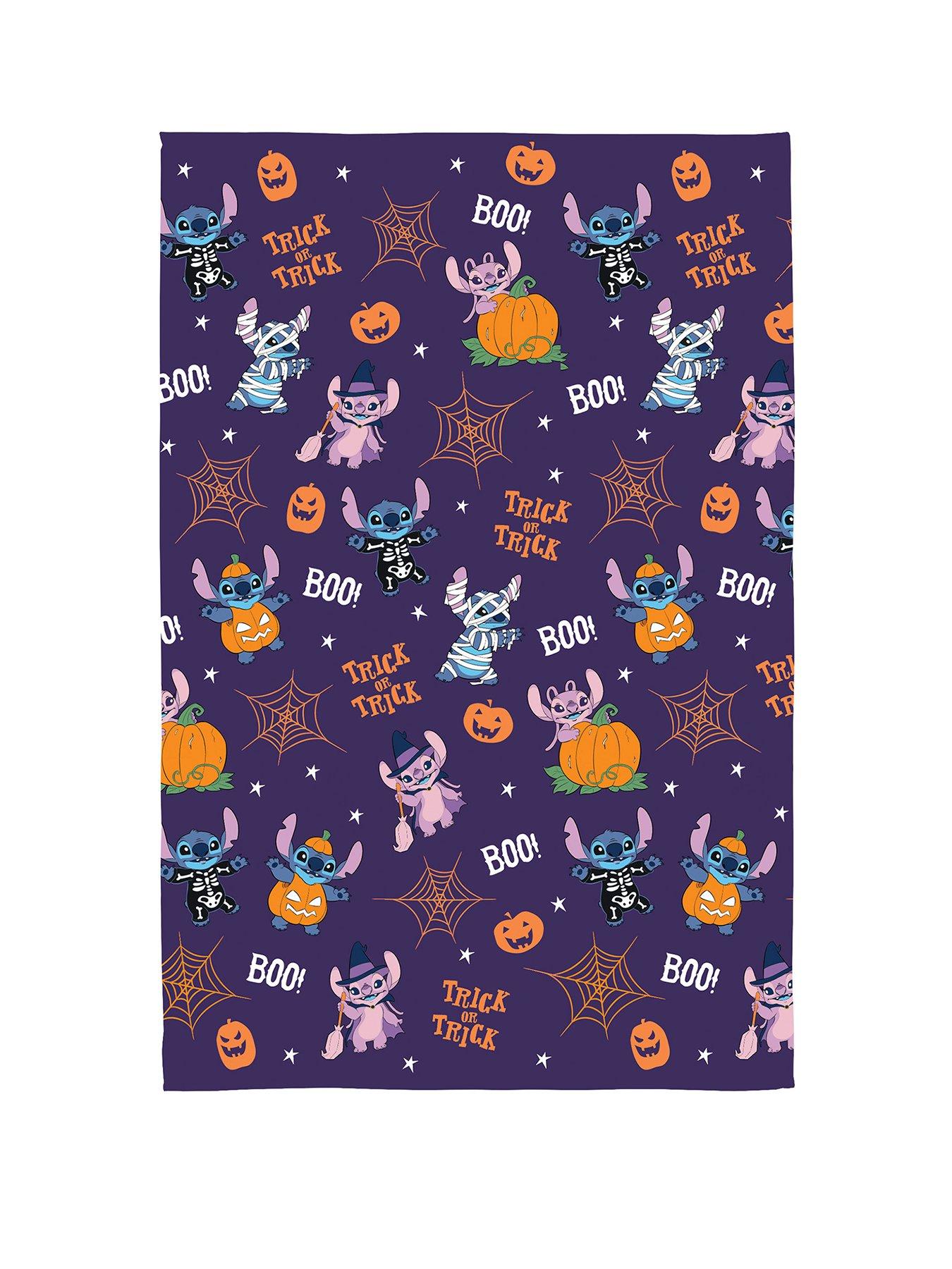 undefined Stitch Trick Or Treat Flannel R-blanket 100x150cm